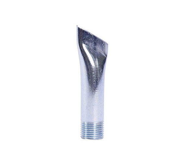 Imagee of Albion Bevel End Metal Nozzle, 1/8" x 7/8" Bead